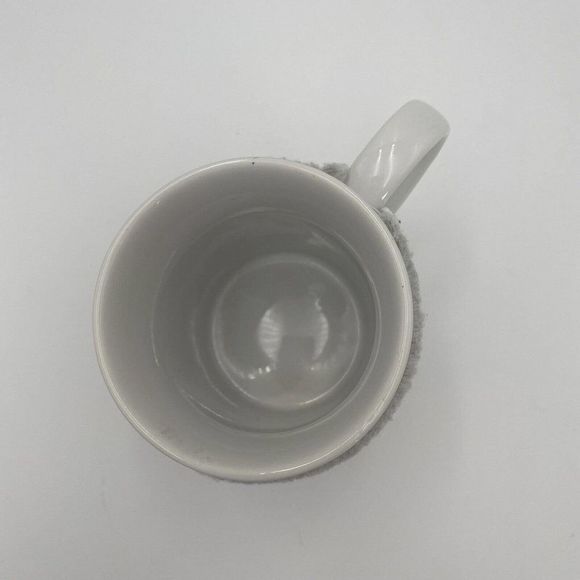 Ceramic St Nicholas Square Mug with Cozy Snowman Sweater 5" - Picture 6 of 6